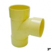 Tee De 3 Pulgadas Para Aguas Negras
